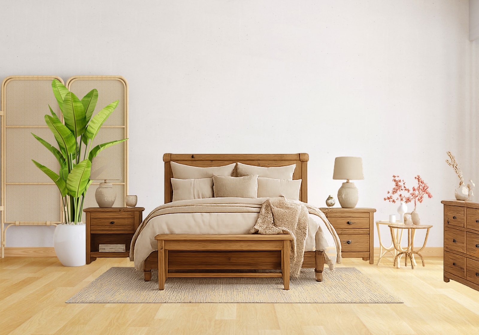 Same room after virtual staging